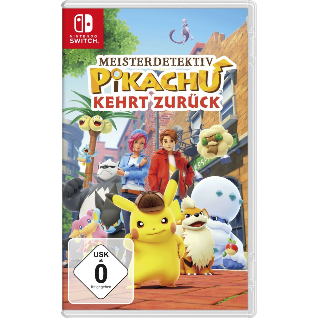 Nintendo Switch Meisterdetektiv Pikachu kehrt