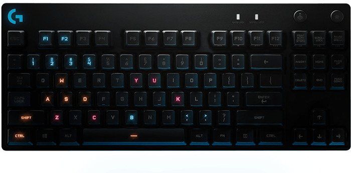 Logitech G Pro TKL Clicky Mechanical Gaming Keyboard Black UK