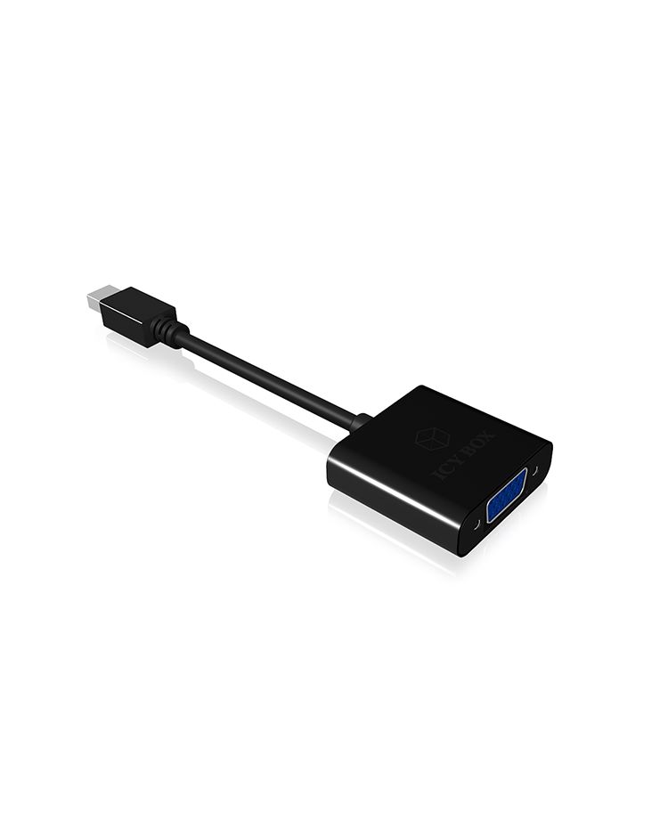 Raidsonic IB-AC539 MiniDisplayPort to VGA adapter Black