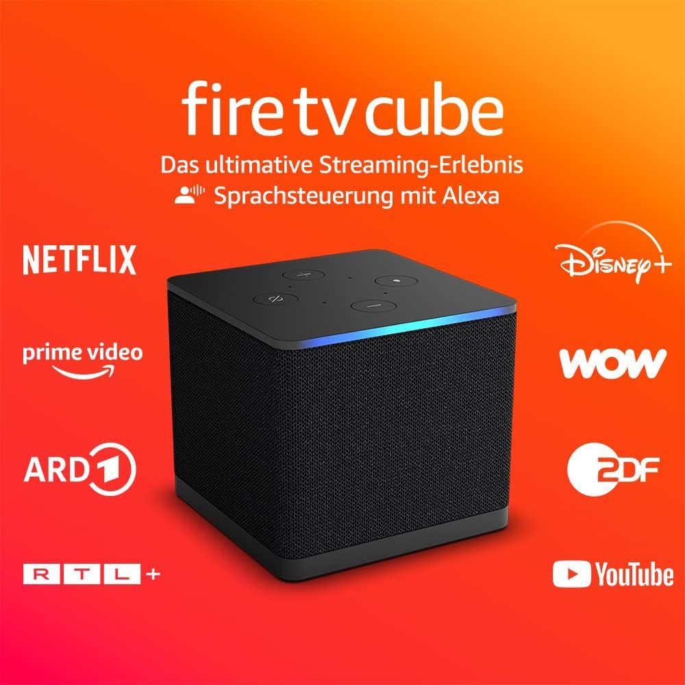 Amazon Fire TV Cube 4K + Alexa (2023)