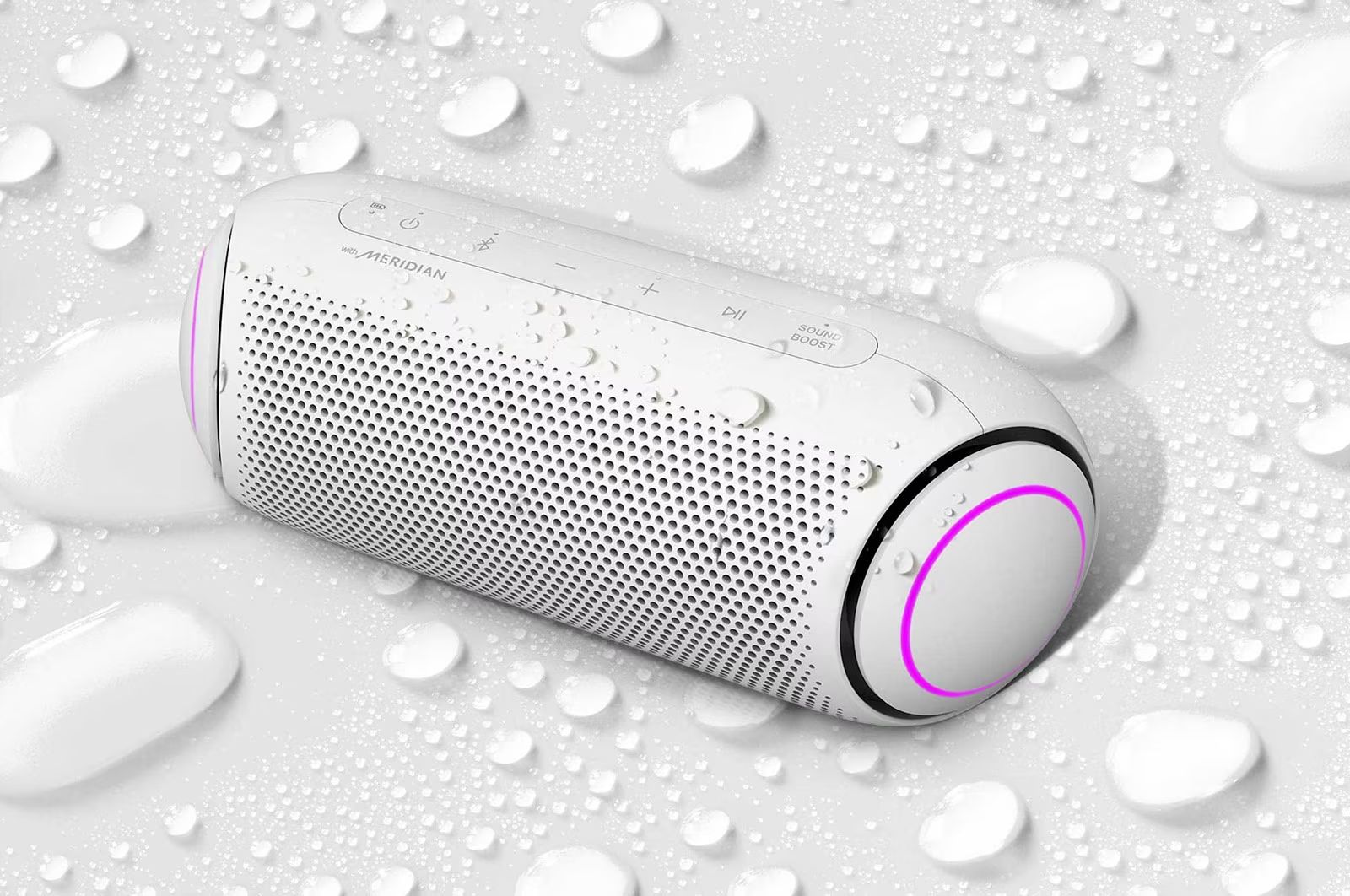LG XBOOM Go PL5W Bluetooth Speaker White