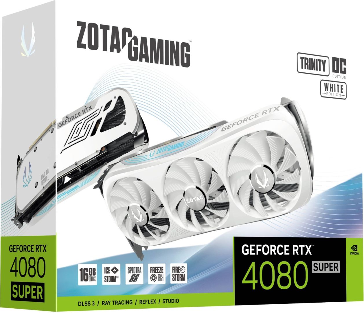 Zotac GeForce RTX4080 Super 16GB DDR6X Trinity OC White Edition