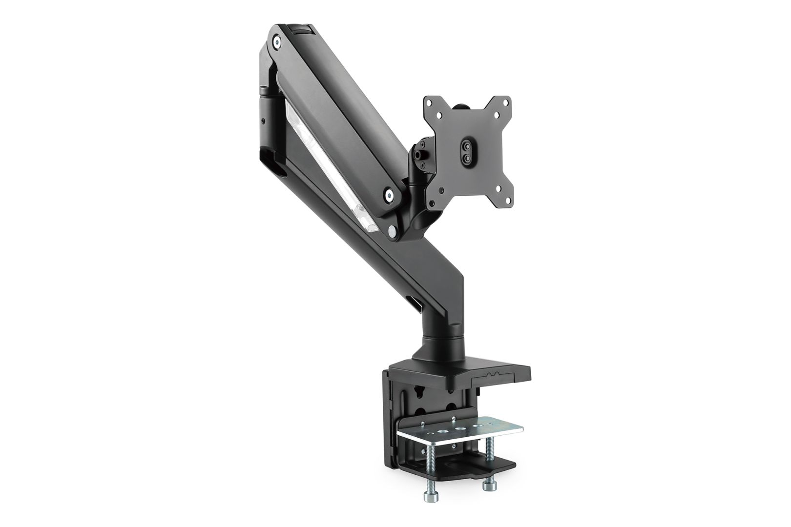 Digitus Universal Single Monitor Mount with Gas Spring and Clamp Mount 15-35" Black