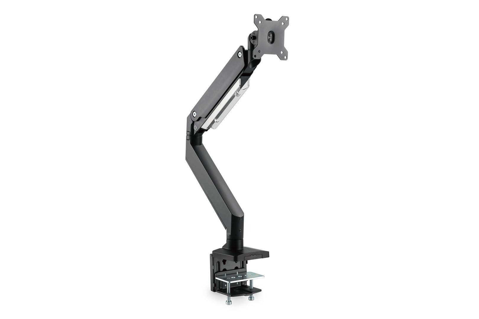 Digitus Universal Single Monitor Mount with Gas Spring and Clamp Mount 15-35" Black