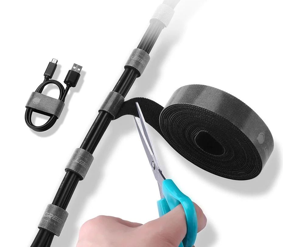 UGREEN LP124 tépőzáras kábelrendező 5m Black