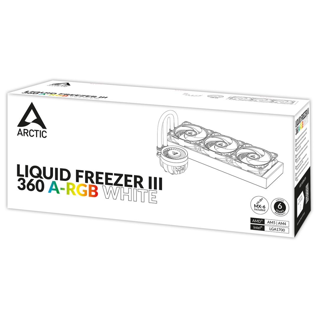 Arctic Liquid Freezer III 360 A-RGB White