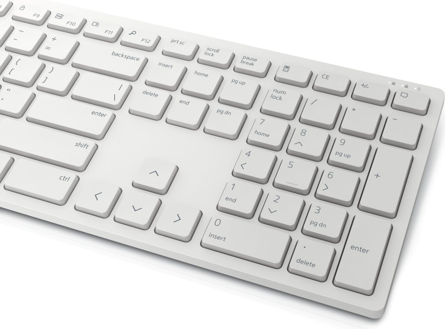 Dell KM5221W Wireless Keyboard and Mouse White US