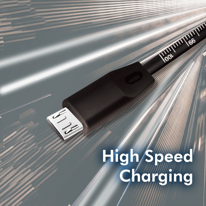 Logilink USB 2.0 cable USB-A/M to Micro-USB/M 1m Black