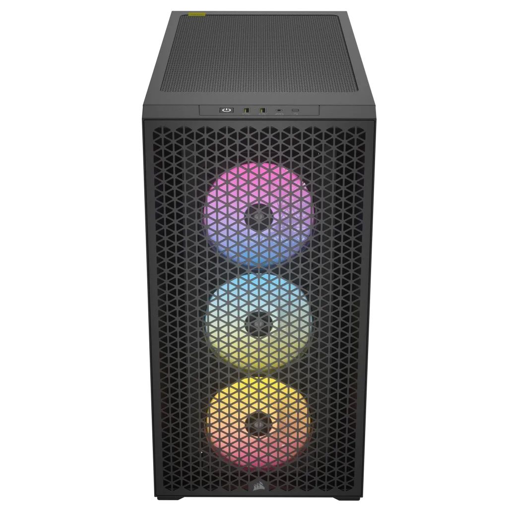 Corsair 3000D RGB Airflow Tempered Glass Black