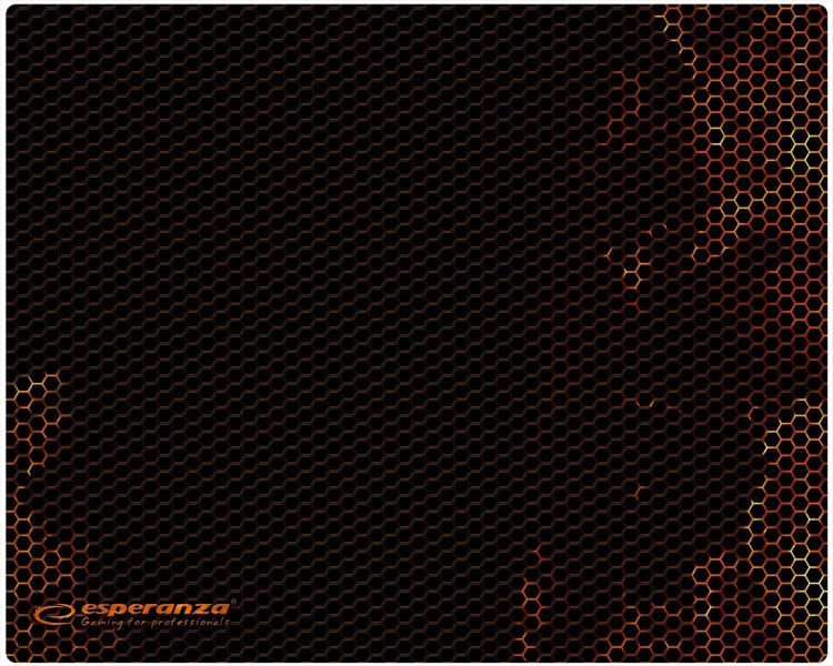 Esperanza Flame Midi Gaming Egérpad Black/Orange