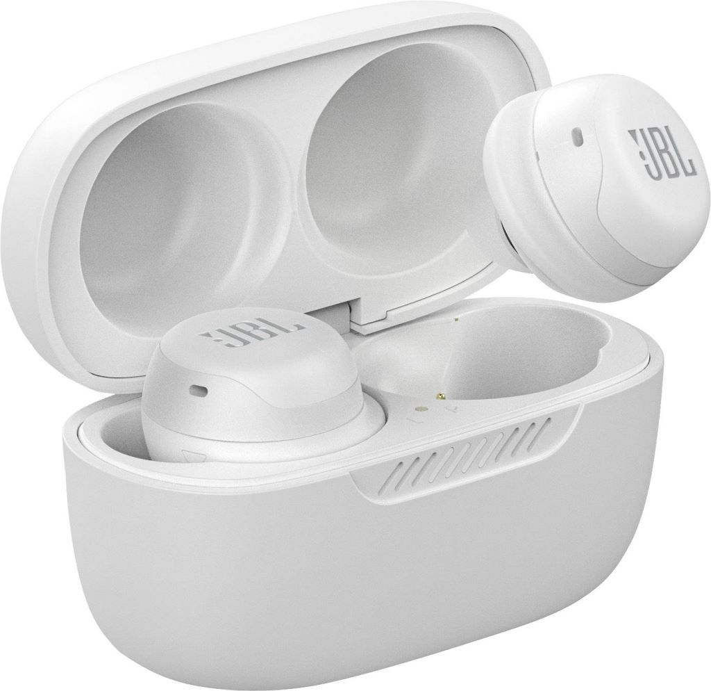 JBL Live Free NC+ Wireless Bluetooth Headset White