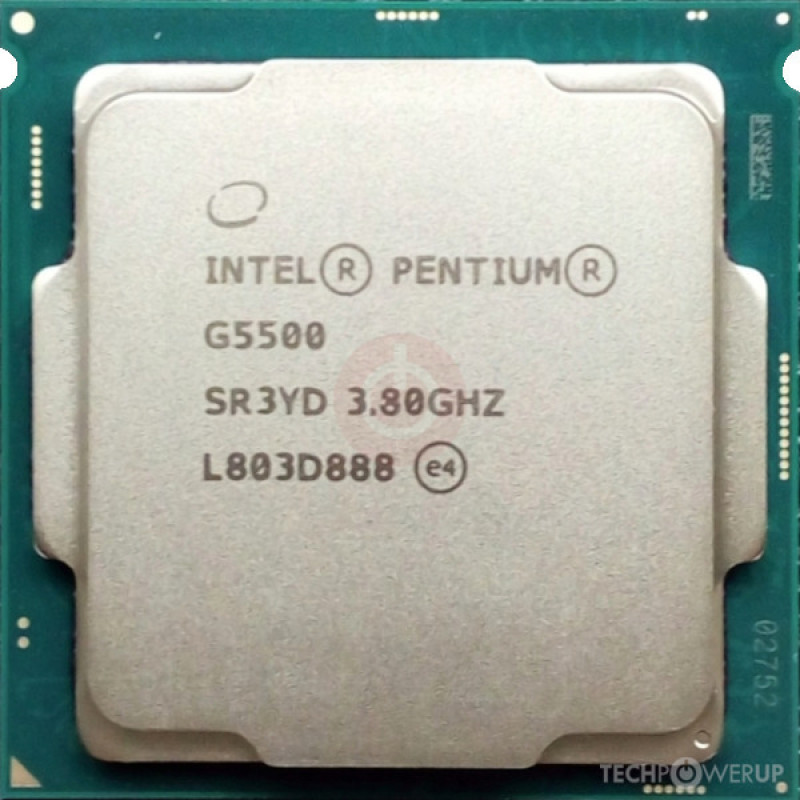 Intel® Pentium® Processor G5500 4M Cache, 3.80 GHz TRAY