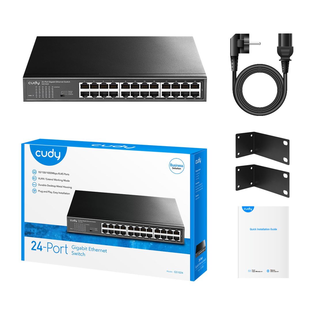 Cudy 24-PORT Gigabit Unmanaged Switch