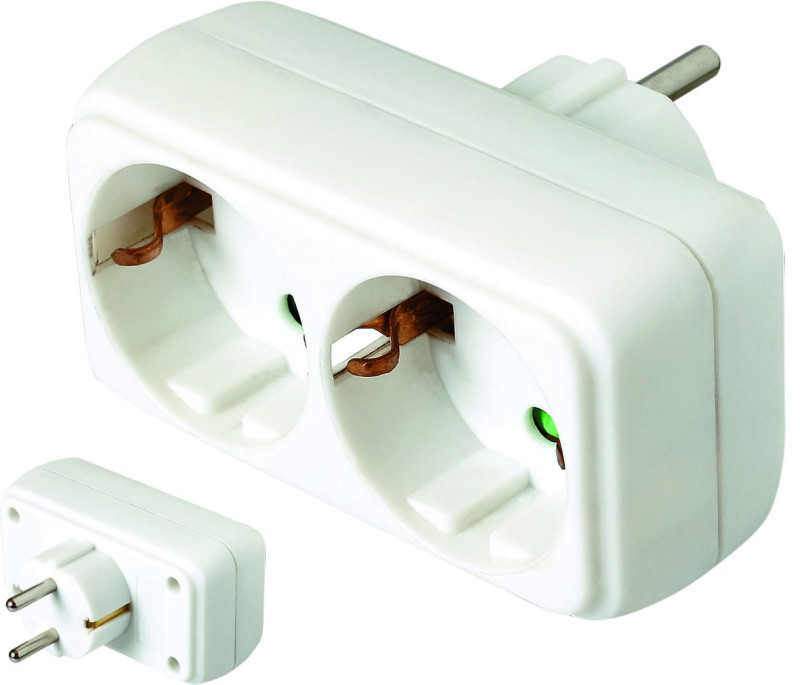 SAL NV 22 Földelt 2-es elosztó