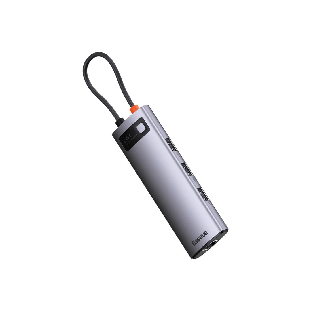 Baseus StarJoy 8in1 USB-C Docking Station Grey