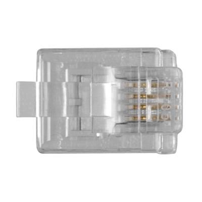 ACT RJ11 (4P/4C) modulaire connector for flat cable