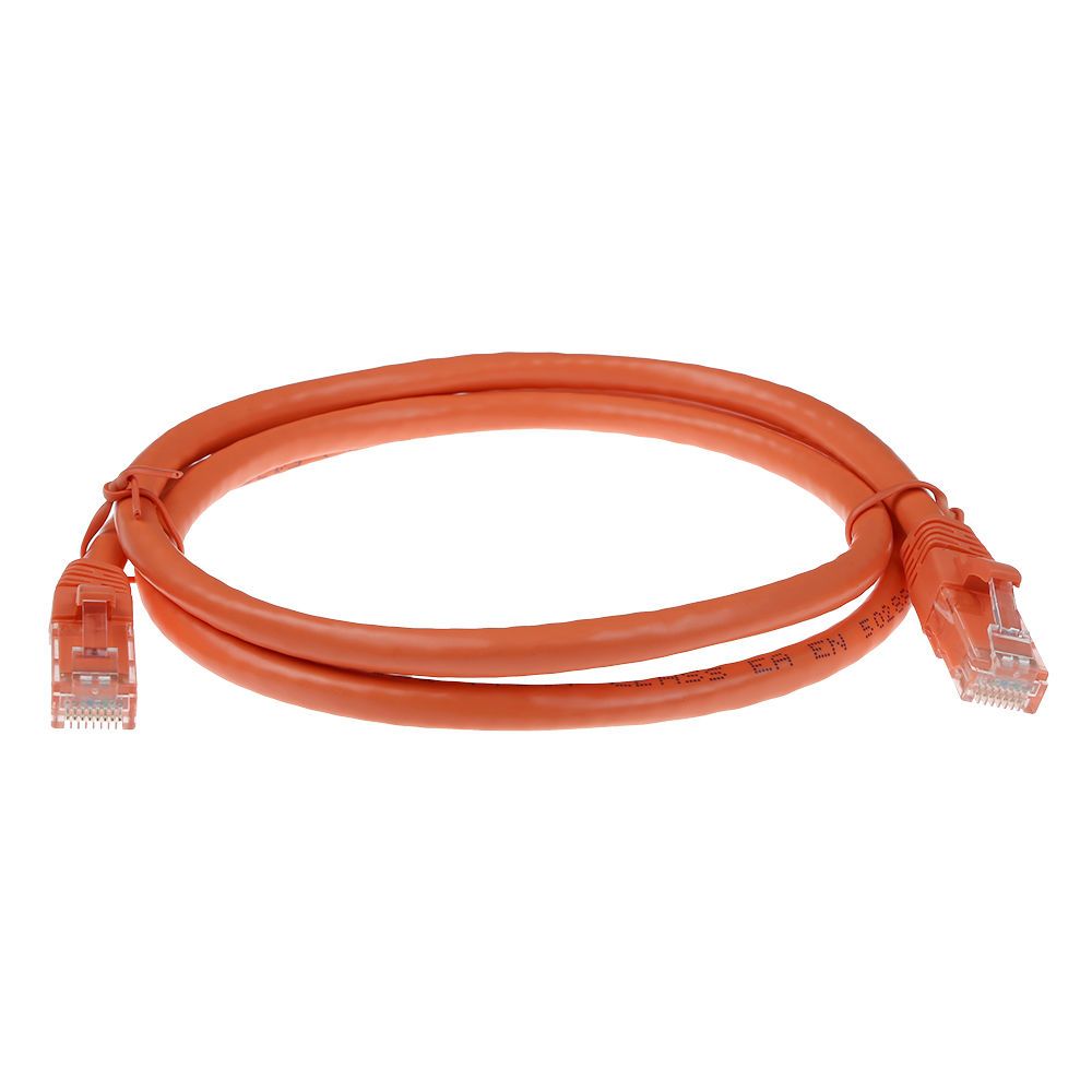 ACT CAT6 U-UTP Patch Cable 10m Orange