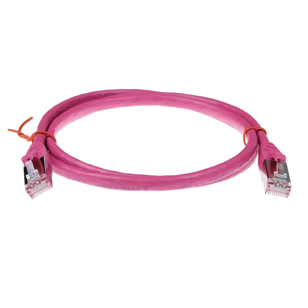 ACT CAT6A S-FTP Patch Cable 30m Pink