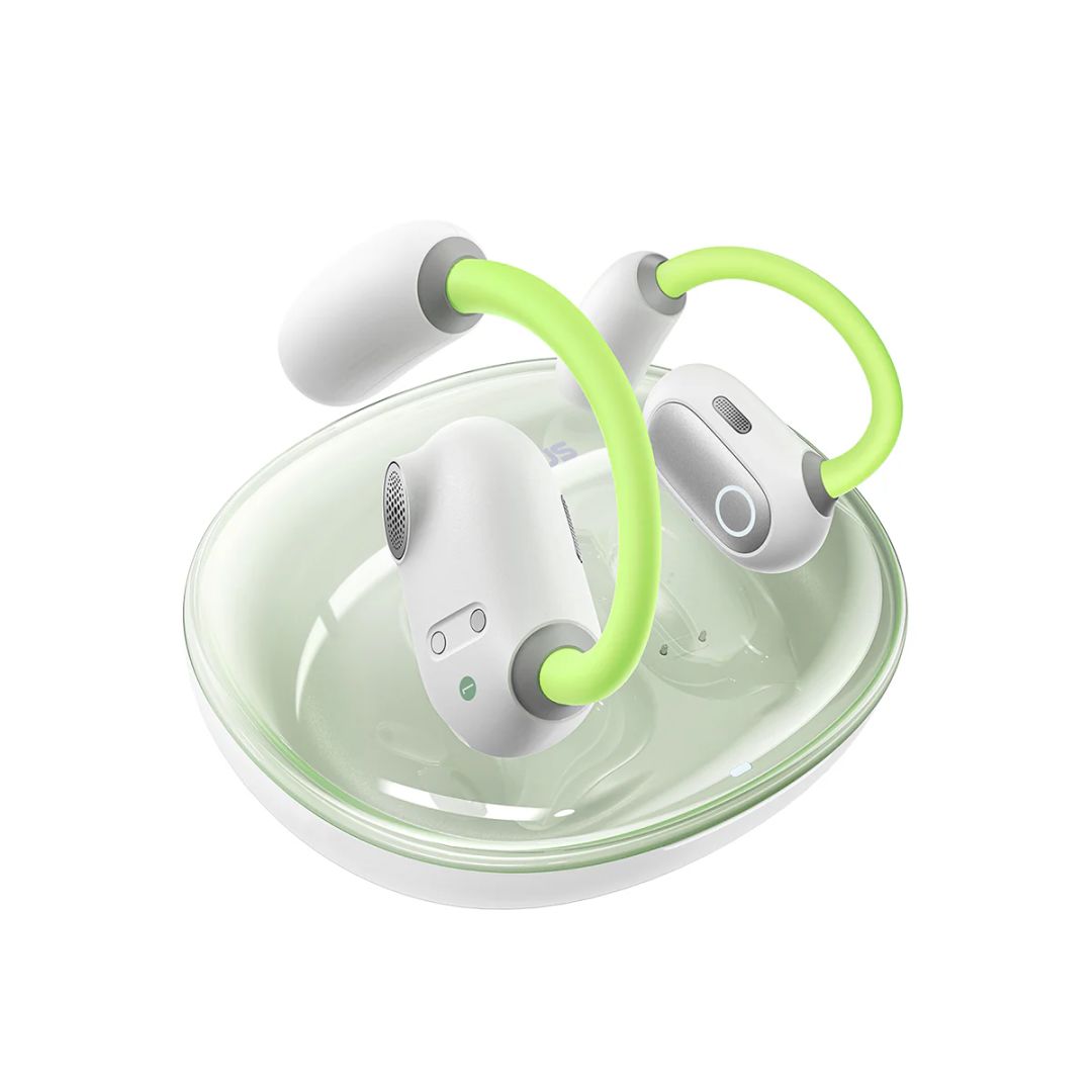 Baseus Eli Sport 1 Open-Ear Bluetooth Headset Green