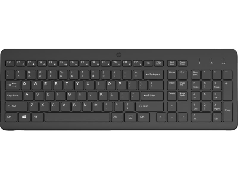 HP 220 Wireless Keyboard Black HU