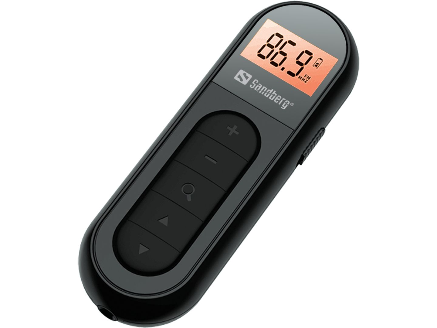 Sandberg Pocket Radio FM Recharge Black