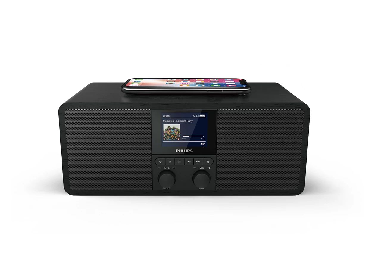 Philips TAR8805 Internet Radio Black
