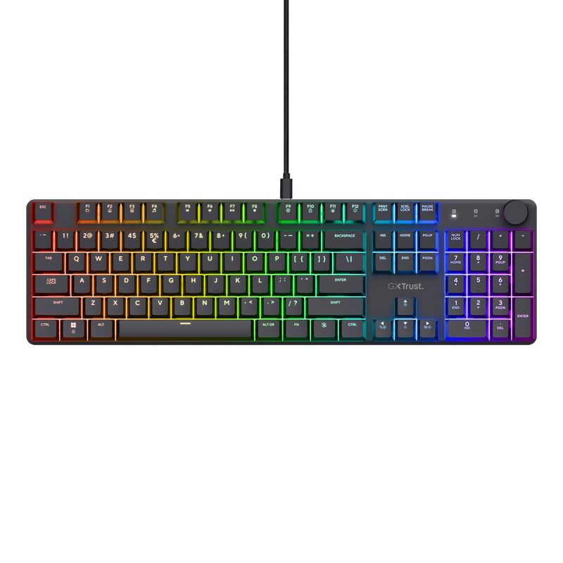 Trust GXT866 Torix Mechanical RGB Keyboard Black US