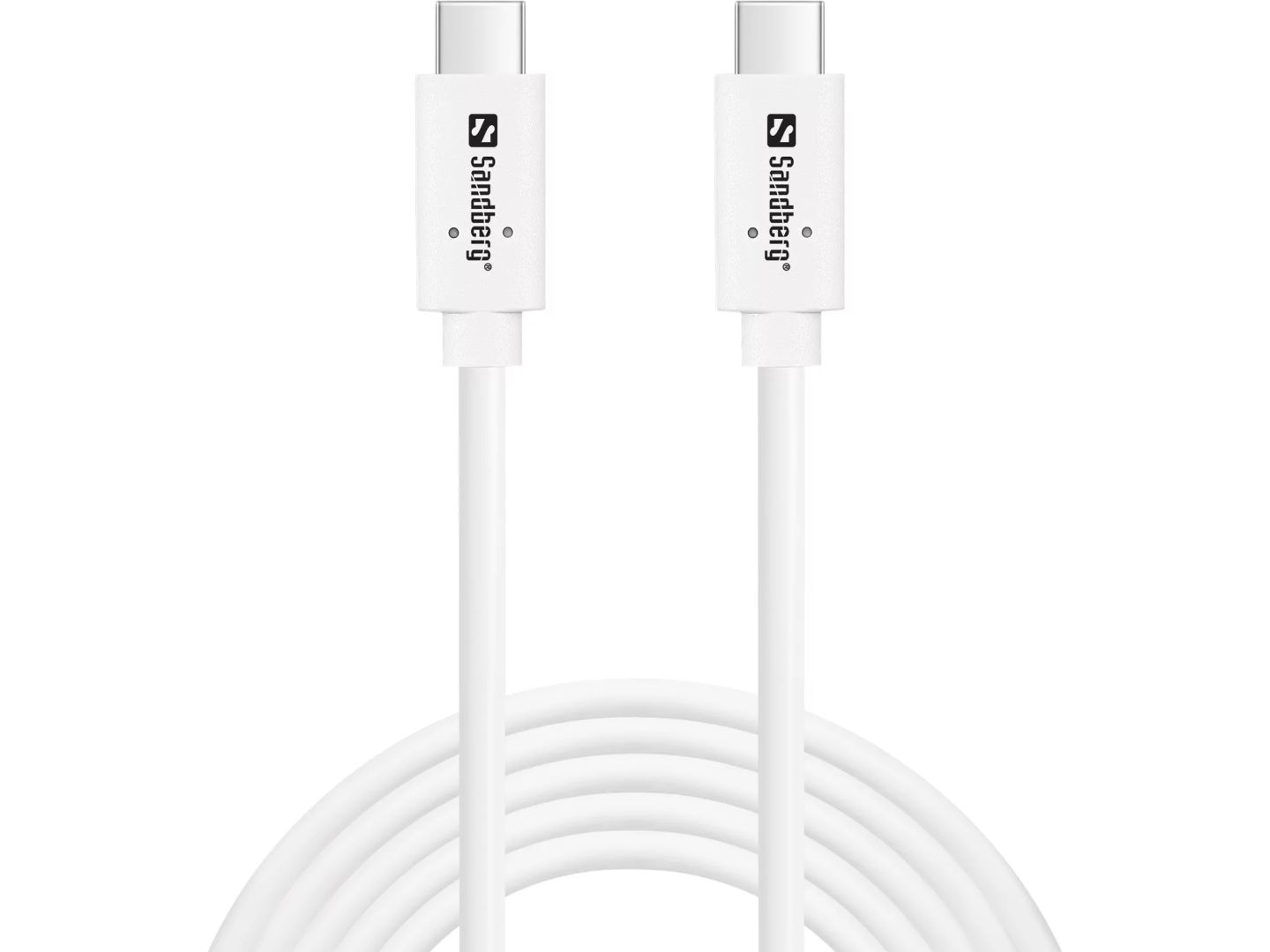 Sandberg USB-C 100W Cable 2m White