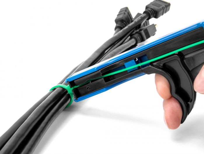 DeLock Cable tie assortment box with tensioning tool 350 pieces assorted colours