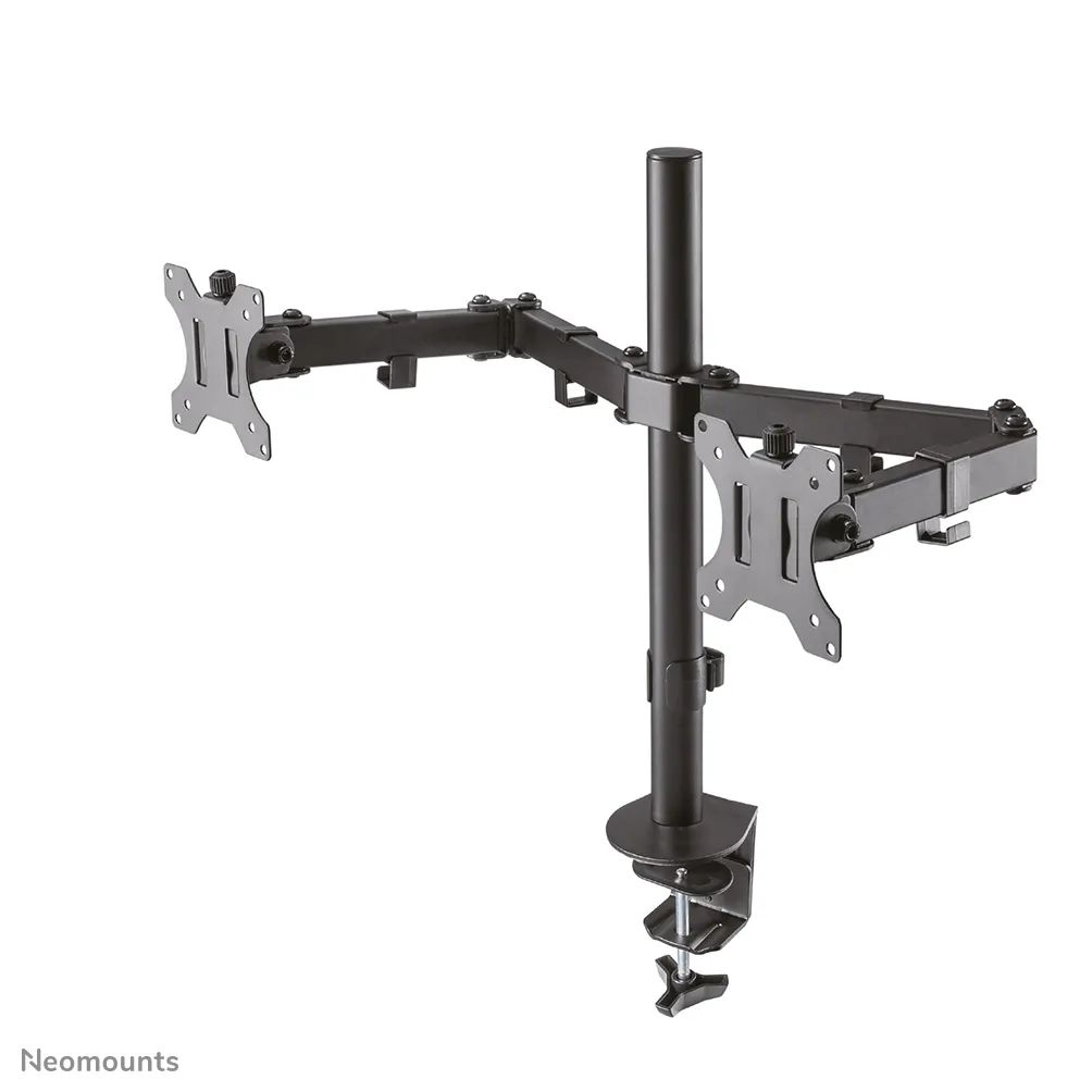 Neomounts FPMA-D550DBLACK Full Motion Dual desk monitor arm 10"-32" Black