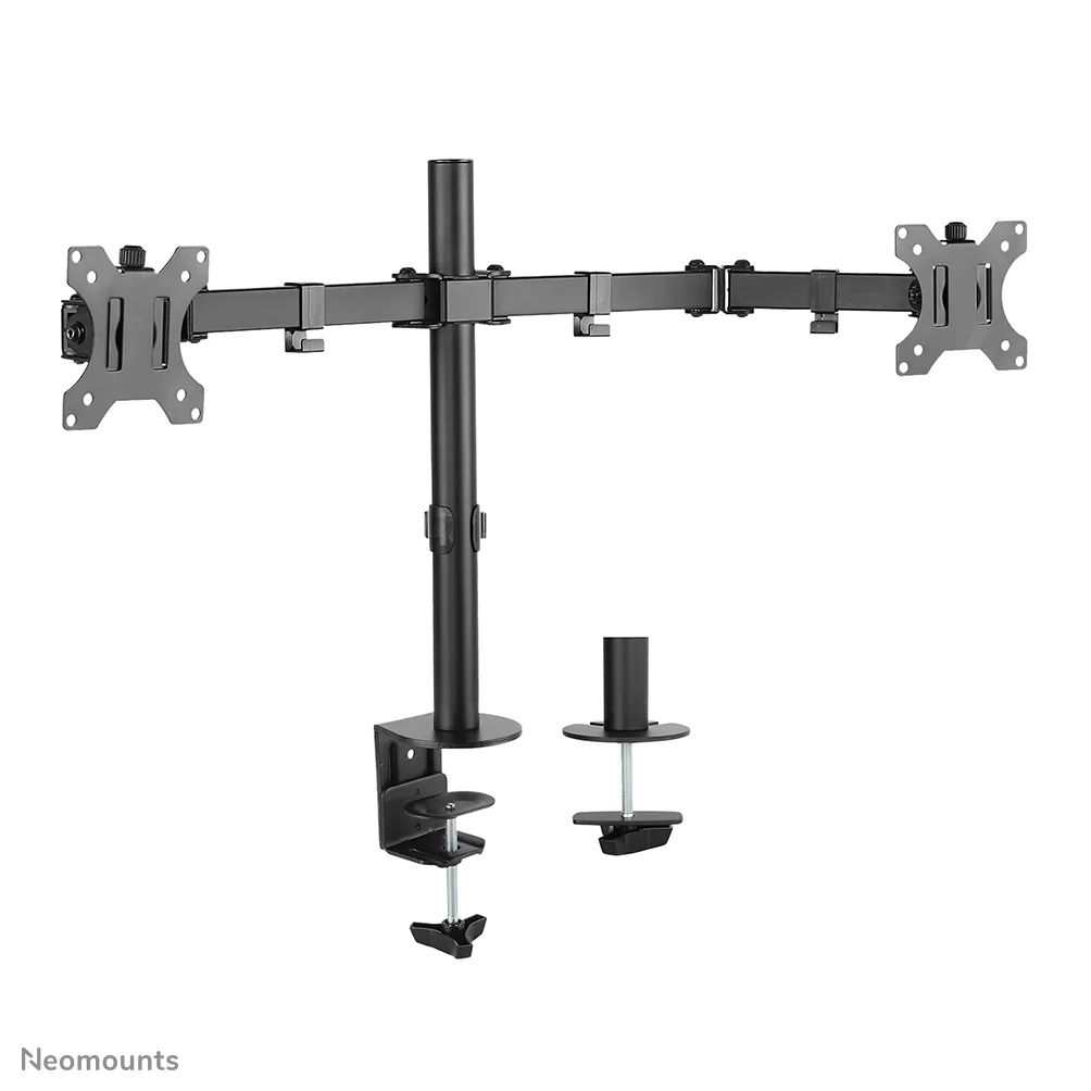 Neomounts FPMA-D550DBLACK Full Motion Dual desk monitor arm 10"-32" Black