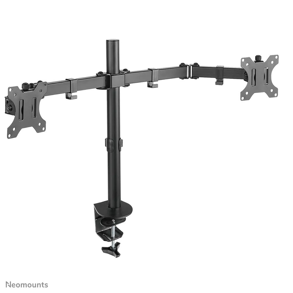 Neomounts FPMA-D550DBLACK Full Motion Dual desk monitor arm 10"-32" Black