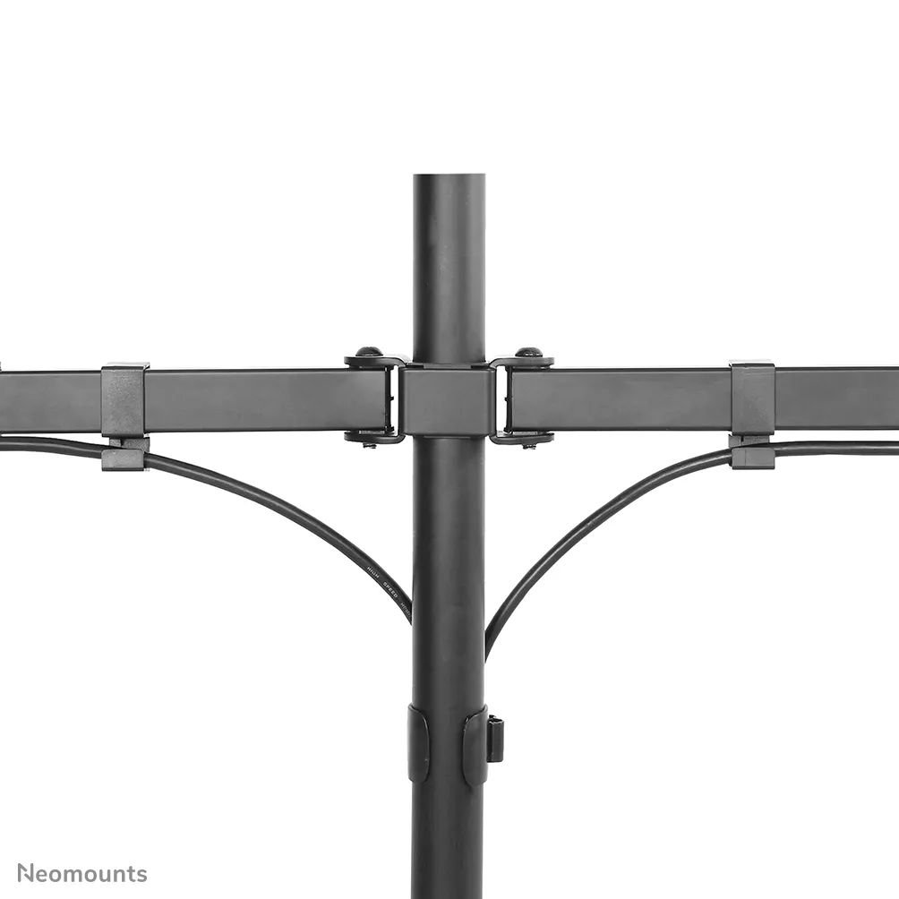 Neomounts FPMA-D550DBLACK Full Motion Dual desk monitor arm 10"-32" Black