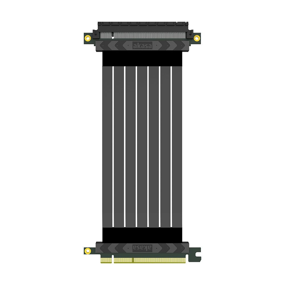 Akasa X2 Mark IV PCIe 4.0 x16 Riser Cable Black