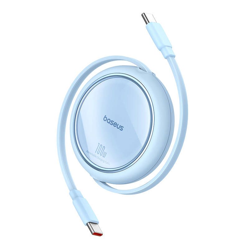 Baseus Free2Pull Retractable USB-C Cable 100W Blue