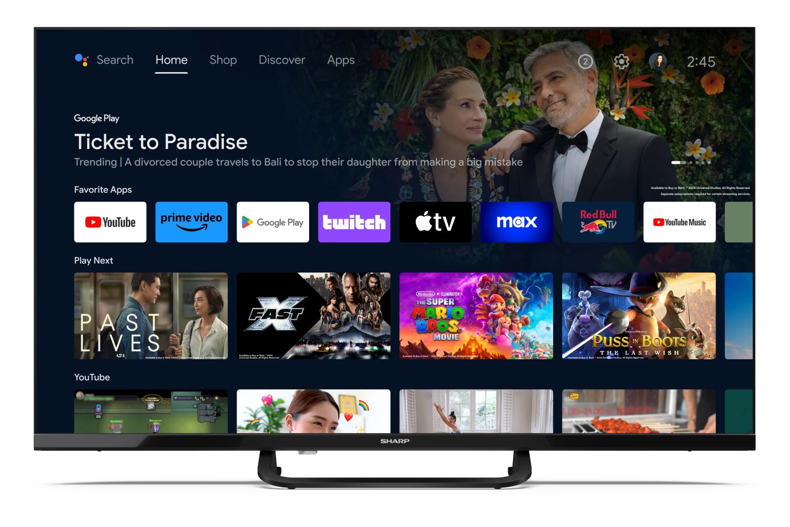 Sharp 32" 32FH8EA LED Smart