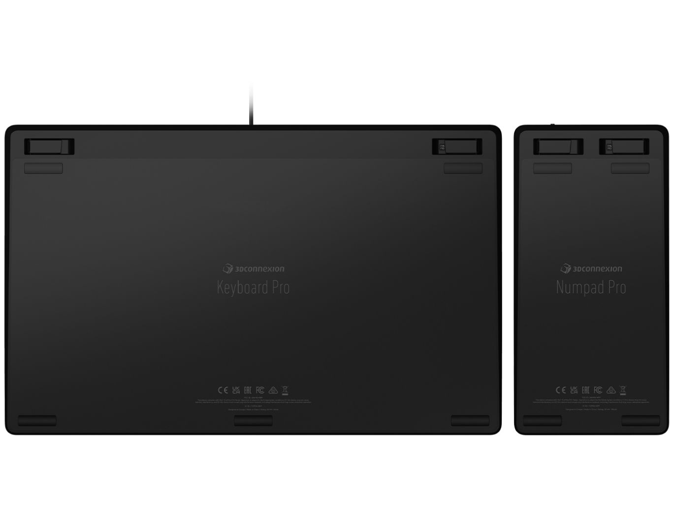 3D Connexion Wireless Bluetooth Keyboard Pro with Numpad Black US