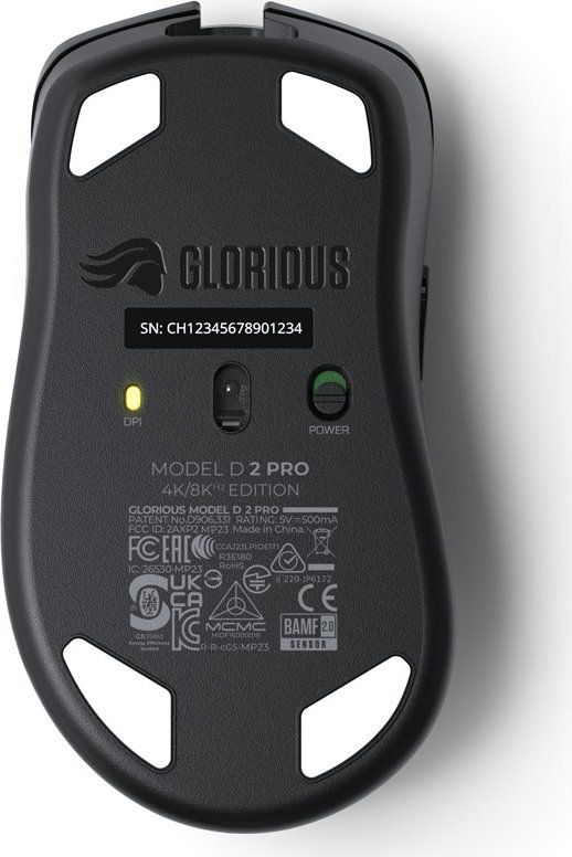 Glorious Model D 2 PRO Series Wireless Mouse 4K/8KHz Edition Black