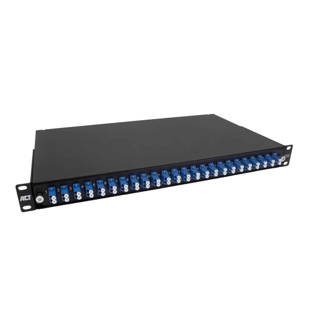 ACT Fiber panel  24 x duplex LC singlemode OS2