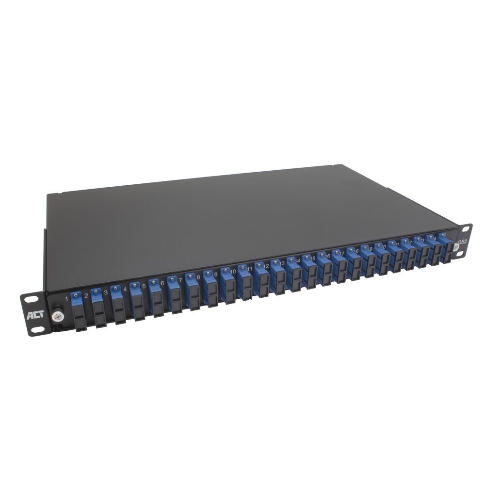 ACT Fiber panel  24 x duplex SC singlemode OS2