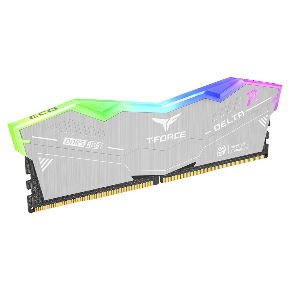 TeamGroup 32GB DDR5 6400MHz Kit(2x16GB) Delta RGB Silver