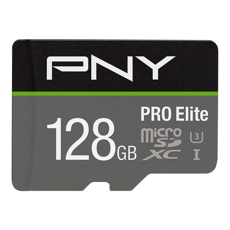 PNY 128GB microSDXC Pro Elite Class 10 U3 V10 adapter nélkül