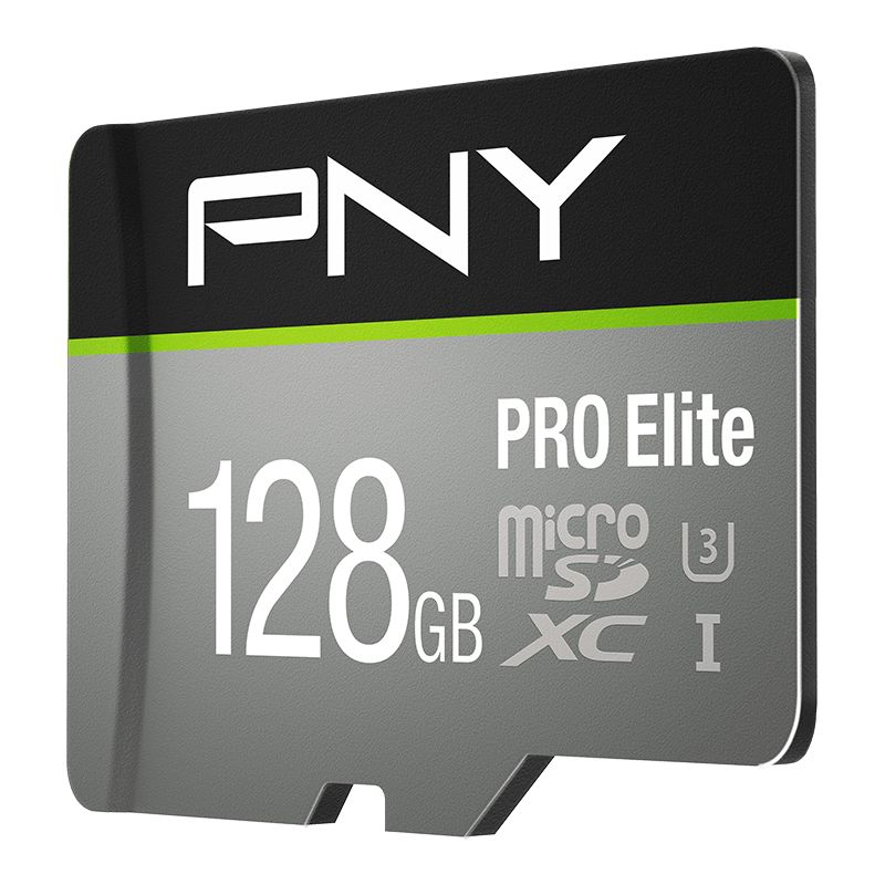PNY 128GB microSDXC Pro Elite Class 10 U3 V10 adapter nélkül