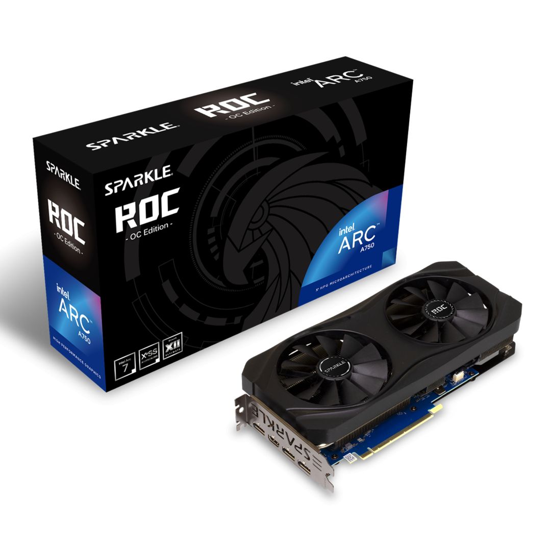 Sparkle ARC A750 8GB ROC DDR6 OC