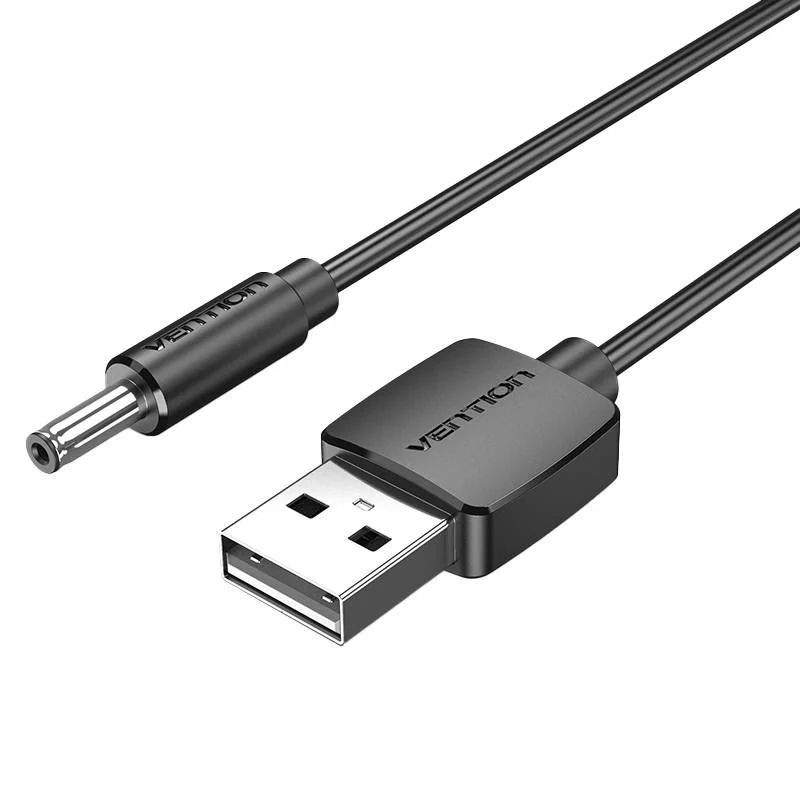 Vention USB - DC Power Cable 1m Black