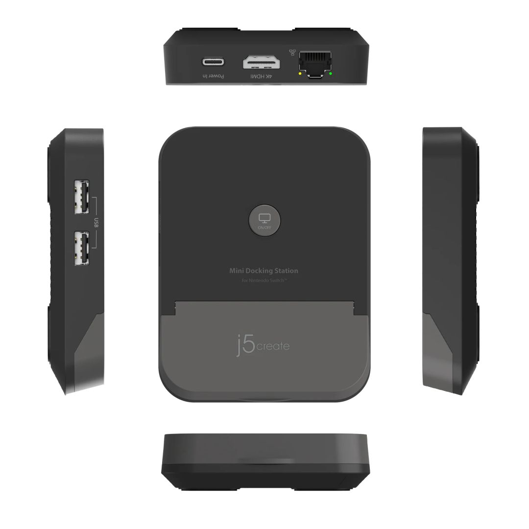 j5create Mini Docking Station for Nintendo Switch