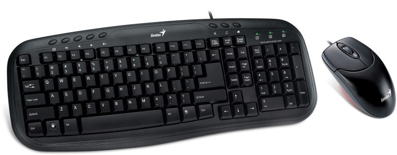 Genius KM-200 Billentyű + Egér US
