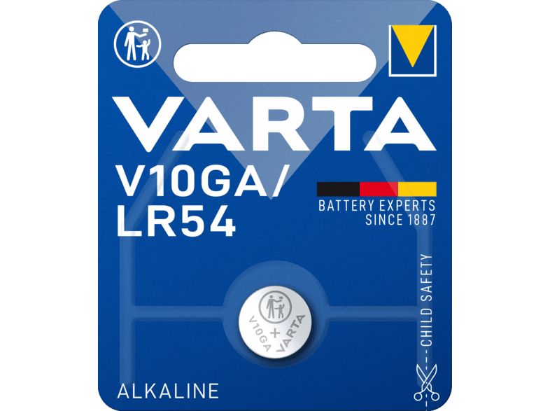 Varta V10GA/LR54 Alkáli Gombelem 1db/csomag