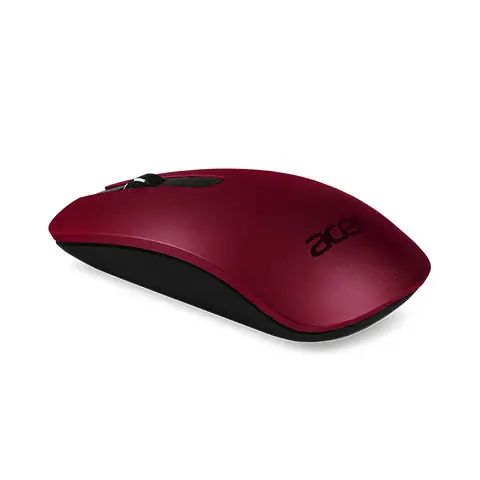 Acer AMR820 Ultra Slim Optical Mouse Lava Red