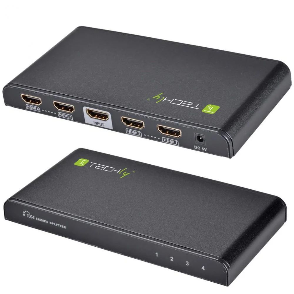 TECHLY Splitter HDMI 4 way 4K*2K